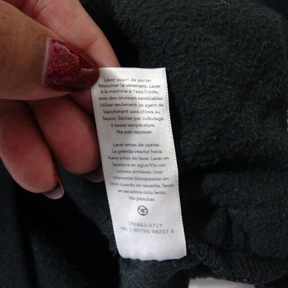 OshKosh Bgosh Full Zip Fleece Jacket Kids Girls Boys 3T Black Long Sleeve - Picture 7 of 7